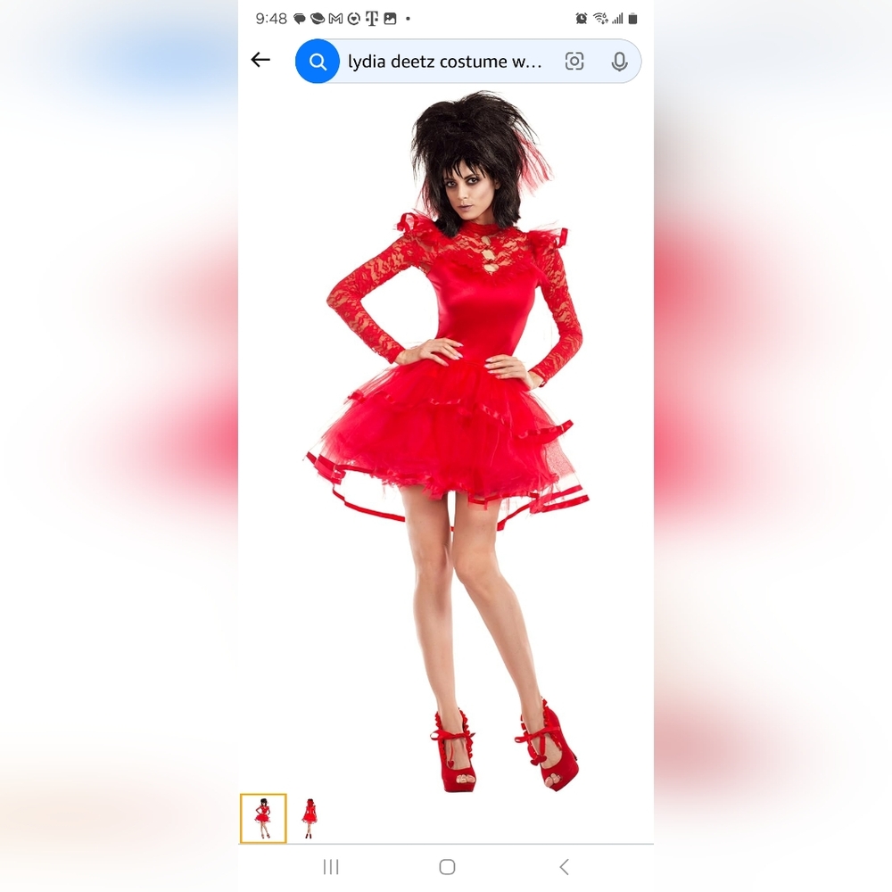 Lydia Beetlejuice Costume